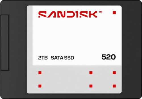 Rent to own SANDISK - 2TB 520 Internal SATA SSD, 2.5”/7mm, up to 560 MB/s read speeds