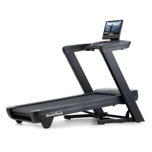 Rent to own NordicTrack - Commercial 1750 Treadmill with 16" Pivoting Touchscreen; Perfect for All Fitness Levels - Black