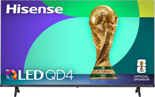 Rent to own Hisense - 32" Class QD4 Series Hi-QLED HD Smart Roku TV (2026)