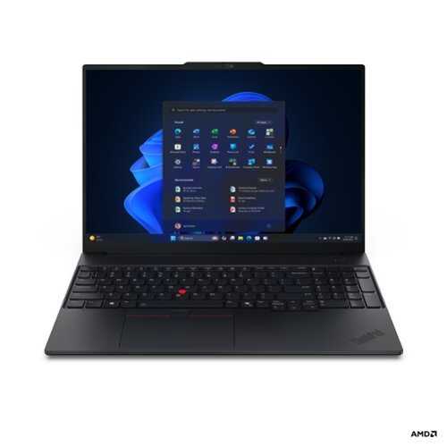 Rent to own Lenovo - ThinkPad E16 G3 AI PC 16" Laptop - Latest Model - AMD Ryzen 7 - 16GB Memory - 512GB SSD - Black - Eclipse Black