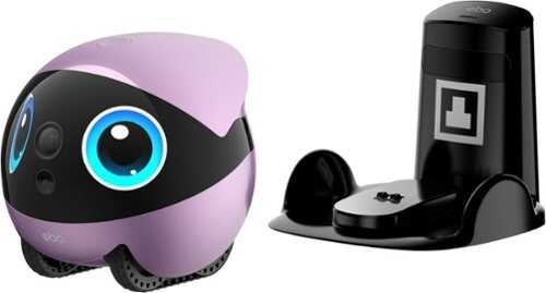 Rent to own Enabot - EBO Air 2 Plus FamilyBot with 3K Res, AI Assistant, 2-Way Video, Smart Patrol, 32-GB SD Card, Charging Dock, AC Adapter - Nebula Purple