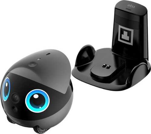 Rent to own Enabot - EBO Air 2 Plus FamilyBot with 3K Res, AI Assistant, 2-Way Video, Smart Patrol, 32-GB SD Card, Charging Dock, AC Adapter - Orbit Gray
