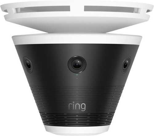 Rent to own Ring - Elite 360 — Six Retinal 4K Smart Cameras, 360° View, Built for Business, Panorama Control, Plug-In and PoE - Black