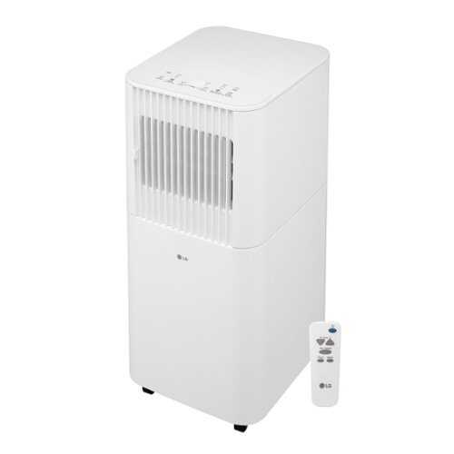 Rent to own LG - 6,000 BTU DOE (8,000 BTU ASHRAE) 250 Sq. Ft. Portable Air Conditioner - White
