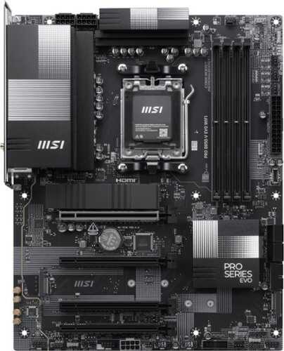 Rent to own MSI - PRO B850-V EVO WIFI (Socket AM5) AMD B850 ATX DDR5 Wi-Fi 7 Motherboard