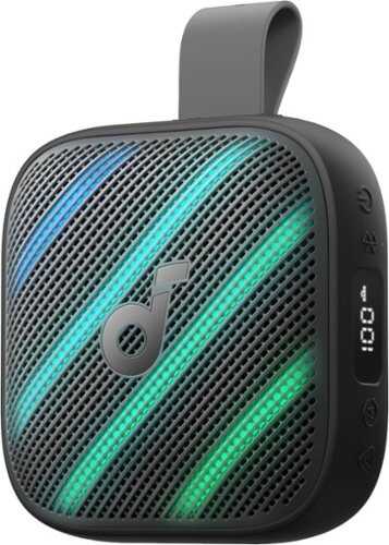Rent to own Soundcore - by Anker Boom Go 3i IP68 Waterproof 15W Bluetooth 6.0 Speaker, 24H Playtime, BassUp 2.0, Emergency Power Bank - Black