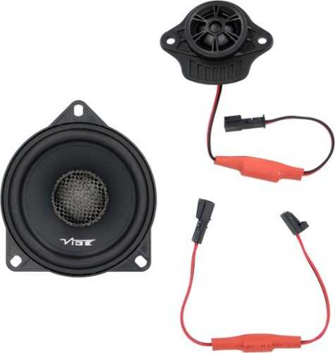 Rent to own Metra - Plug‑and‑Play Center Channel Car Speaker Kit for Tesla Vehicles - Black