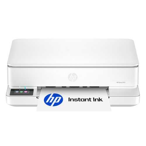 Rent to own HP - Envy 6165 Wireless AI-Enabled All-in-One Inkjet Printer with 6 months of Instant Ink - White