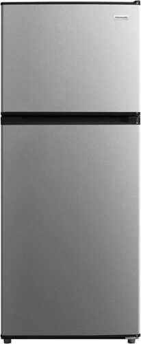Rent to own Frigidaire - 12 Cu. Ft. Garage Ready Top Freezer - Fingerprint-Resistant Stainless Steel Look