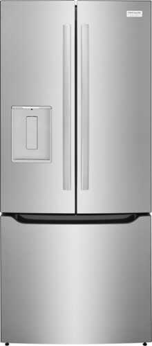 Rent to own Frigidaire - 20 Cu. Ft. Standard-Depth French Door Refrigerator - Stainless Steel