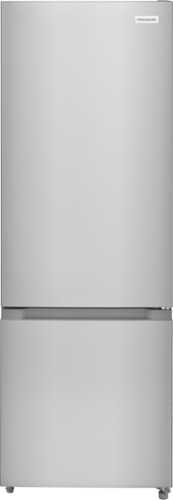 Rent to own Frigidaire - 12 Cu. Ft. Garage Ready Bottom Freezer Refrigerator - Fingerprint-Resistant Stainless Steel Look