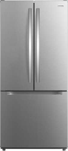 Rent to own Frigidaire - 30 in. Wide 19 Cu. Ft. Standard-Depth Garage Ready French Door Refrigerator - Stainless Steel
