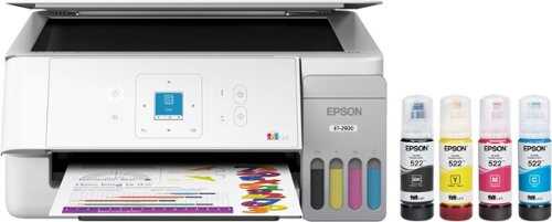 Rent to own Epson - EcoTank ET-2900 Wireless All-in-One Color Supertank Inkjet Printer - White