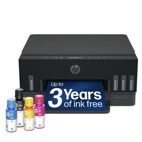 Rent to own HP - Smart Tank 6003 Wireless All-in-One AI-Enabled Cartridge-Free Supertank Inkjet Printer with 3 Years of Ink Included¹ - Basalt