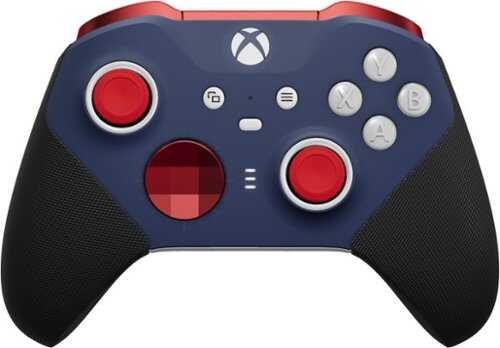 Rent to own Microsoft - Xbox Elite Series 2 Core Wireless Controller for Xbox Series X, Xbox Series S, Xbox One, PCs, and Cloud-Enabled Devices - Red and Blue
