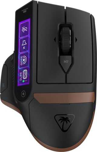 Rent to own Turtle Beach - Command Series MC7 Advanced Wireless Touchscreen Gaming Mouse - Wireless - Black