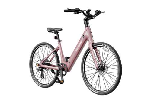 Rent to own Heybike - Venus E-Bike w/ 85 Miles Max Range & 28 MPH Max Speed - 750W Motor, Hydraulic Disc Brakes, Dual Sensor & Fork Suspension - Pink