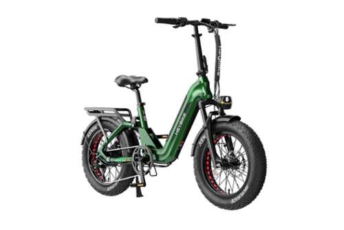 Rent to own Heybike - Ranger 3.0 Pro 750W (Peak 1200W) Foldable E-bike w/ 90 Miles Max Range & 28 mph Max Speed - Full Suspension - Green