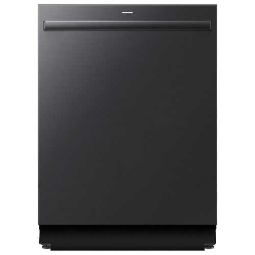Rent to own Samsung - 38 dBA Bespoke AI Dishwasher with 3rd Rack Washing System - Matte Black Steel