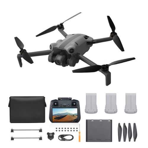 Rent to own SKYROVER - X1 Fly More Combo 8K Drone Bundle with Remote Screen Controller - Gray