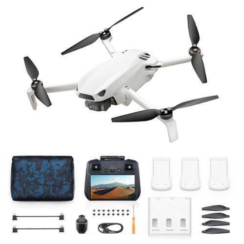 Rent to own SKYROVER - S1 Fly More Combo 8K Drone Bundle with Remote Screen Controller - White