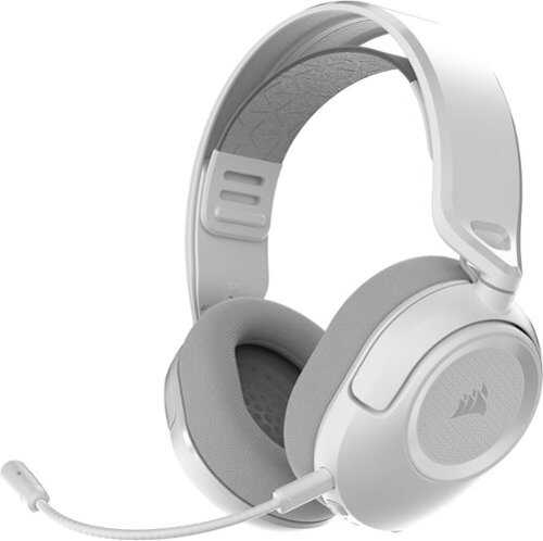 Rent to own CORSAIR - HS35 v3 Wireless Over-the-Ear Gaming Headset for PC,PS5,PS4, Nintendo Switch and Mobile - White