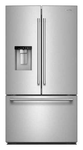 Rent to own Maytag - Maytag® 31 Cu. Ft. XL Capacity French Door Bottom Mount Refrigerator with Ice + Water - Fingerprint-Resistant Stainless Finish