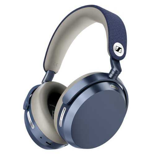 Rent to own Sennheiser - MOMENTUM 5 Bluetooth Wireless Adaptive Noise-Canceling Over-The-Ear Headphones - Denim