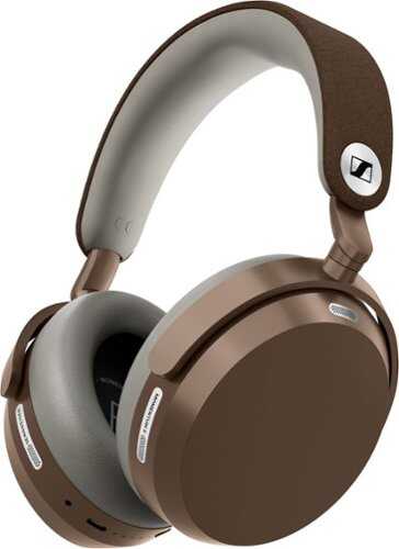 Rent to own Sennheiser - MOMENTUM 5 Bluetooth Wireless Adaptive Noise-Canceling Over-The-Ear Headphones - Bronze