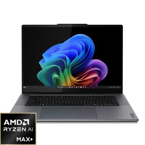 Rent to own Lenovo - Yoga Pro 7a 15.3" 3K OLED Touchscreen Laptop - AMD Ryzen AI Max+ 388 2026 - 32GB RAM - 1TB SSD - Thunder Grey