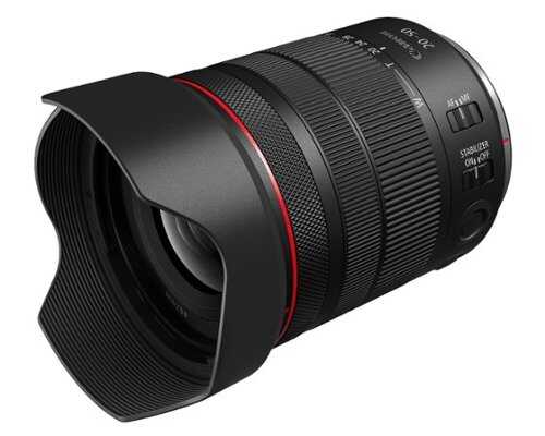 Rent to own Canon - RF20-50mm F4 L IS USM Power Zoom Standard Angle Zoom Lens for Use with EOS R-Series Mirrorless Cameras - Black