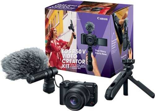 Rent to own Canon - EOS R50 V Video Creator Kit - Black