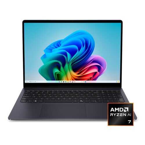 Rent to own Dell - 16" 2K Touchscreen Laptop - AMD Ryzen AI 7 445 2026 - 32GB Memory - 512GB Storage - Copilot+ PC - Celestial Blue