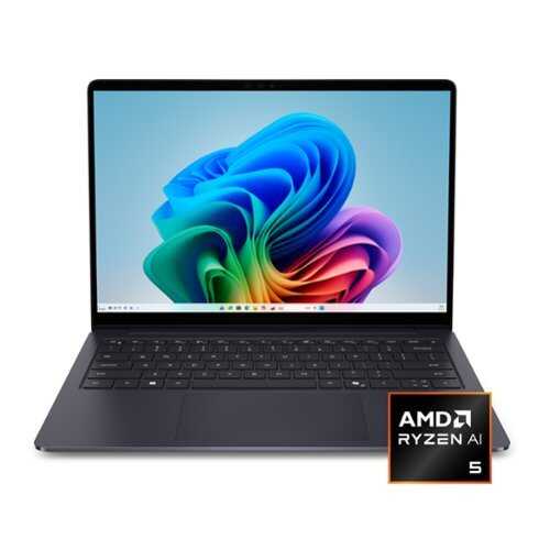 Rent to own Dell - 14" 2K Touchscreen Laptop - AMD Ryzen AI 5 430 2026 - 16GB Memory - 512GB Storage - Copilot+ PC - Celestial Blue