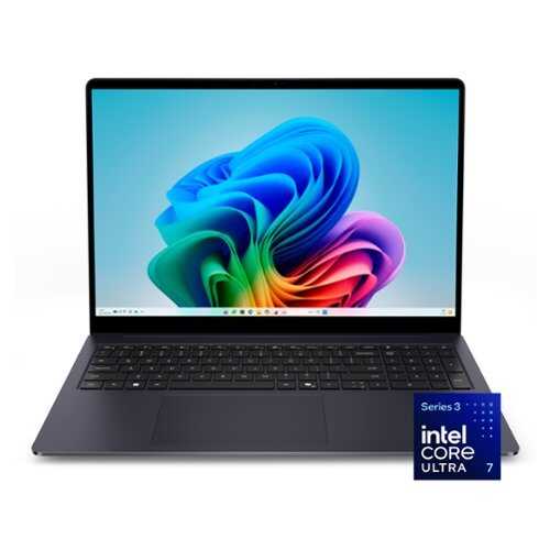 Rent to own Dell - 16" 2K Touchscreen Laptop - Intel Core Ultra 7 355 2026 - 16GB Memory - 512GB Storage - Copilot+ PC - Celestial Blue