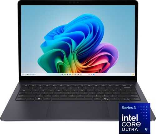 Rent to own Dell - 14" 2K OLED Touchscreen Laptop - Intel Core Ultra 9 386H 2026 - 32GB Memory - 512GB Storage - Copilot+ PC - Celestial Blue