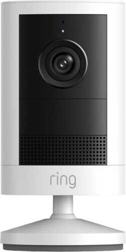 Rent to own Ring - Outdoor Cam, Battery-powered (newest model) — Wide-Angle Retinal 2K Video, 6x Enhanced Zoom, Night Vision Wht - White