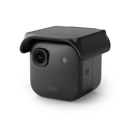 Rent to own Blink - Solaris 2K+ — Solar-powered wireless smart security camera, runs in as little as 45 minutes of direct sun, Add on - Black