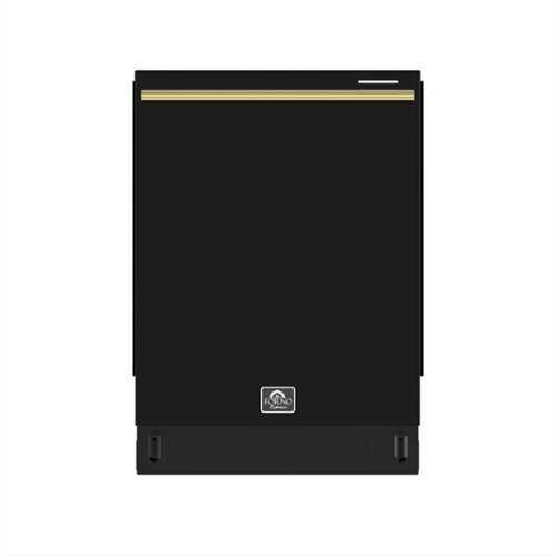 Rent to own Forno Appliances - Stella 24" Top Control Built-In Stainless Steel Tub Dishwasher and 44dBA - Black