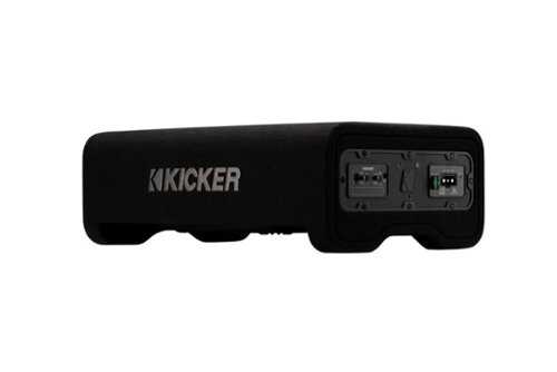 Rent to own KICKER - Solo-Baric L7T 12" Single-Voice-Coil 2-ohm Down Firing Enclosure Subwoofer - Black