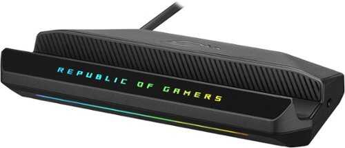 Rent to own ASUS - ROG Bulwark 6-in-1 Dock DG310 for ROG XBOX Ally (HDMI 2.1, USB-A 3.2, USB-C 3.2) with One-touch Bluetooth Pairing - Black