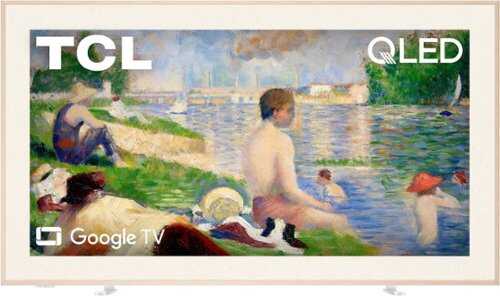 Rent to own TCL - 65" Class 4K QLED A3G Designer Series Smart TV with Google TV, Art Library, AI Art and Flush Wall Mount (2026)