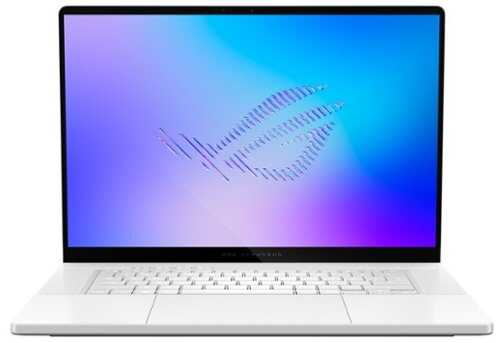 Rent to own ASUS - ROG Zephyrus G16 (2026) 16" OLED 3K 240Hz Gaming Laptop - Intel Core Ultra 9 386H - RTX 5080 - 64GB RAM - 1TB SSD - Platinum White