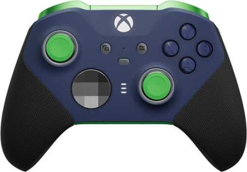 Rent to own Microsoft - XBOX Elite Series 2 Core Wireless Controller for XBOX Series X, XBOX Series S, XBOX One, PCs, and Cloud-Enabled Devices - Green and Blue