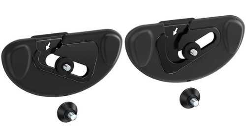 Rent to own ErgoAV - AnyWall Ultra Slim Fixed TV Mount for 40″ to 90″ TVs - Black
