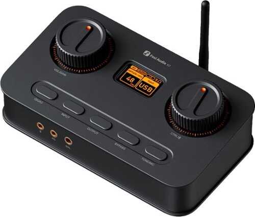 Rent to own Fosi Audio - K7 DAC Headphone Amp for Gaming - Black