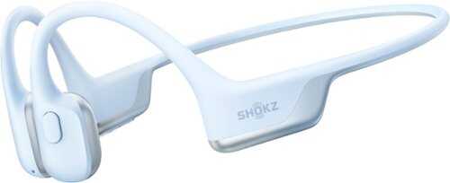 Rent to own Shokz - OpenRun Air 2 Wireless Bone Conduction Open-Ear Bluetooth Sports Headphones - Ice Blue