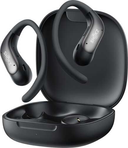 Rent to own Shokz - OpenFit Air 2 Open-Ear True Wireless Bluetooth Earbuds - Black
