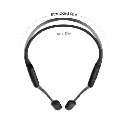 Rent to own Shokz - OpenRun Air 2 Mini Wireless Bone Conduction Open-Ear Bluetooth Sports Headphones - Black