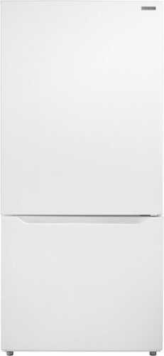 Rent to own Insignia™ - 18.6 Cu. Ft. Bottom Freezer Refrigerator with ENERGY STAR Certification - White